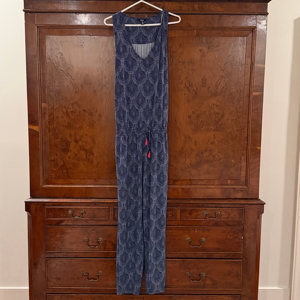 Hatley Blue Patterned Jumpsuit